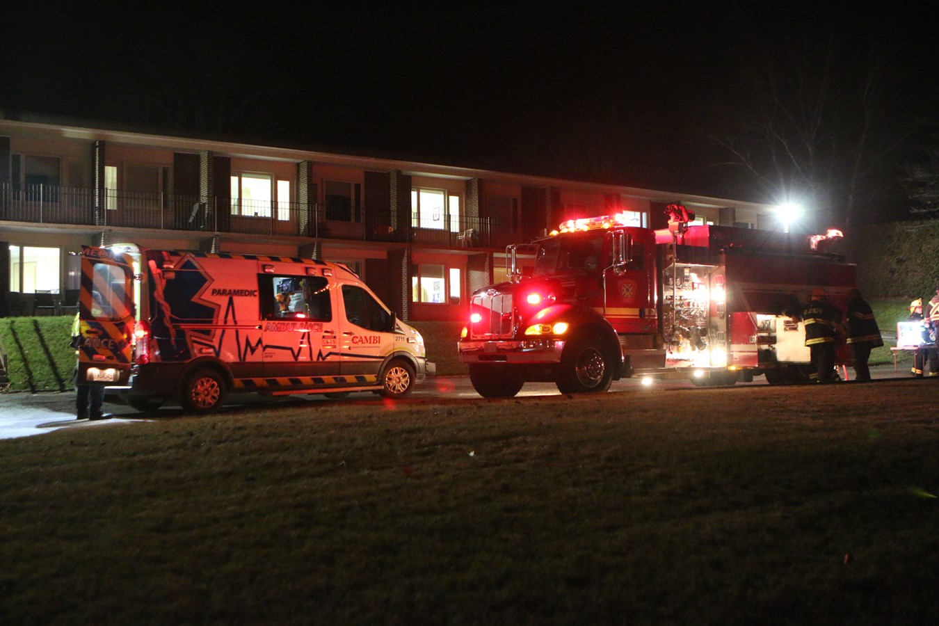 Début d'incendie à la Résidence O'Roy de Saint-Joseph-de-Beauce