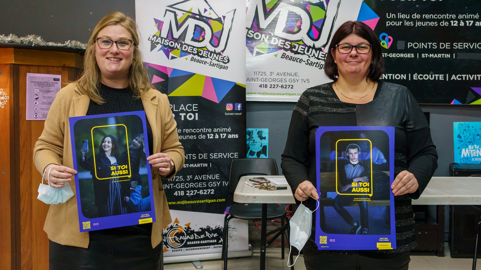 Une campagne pour inciter les jeunes à demander de l'aide