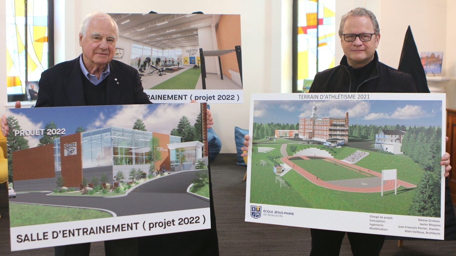 Michel Bernard et Marcel Dutil agiront comme présidents d'honneur