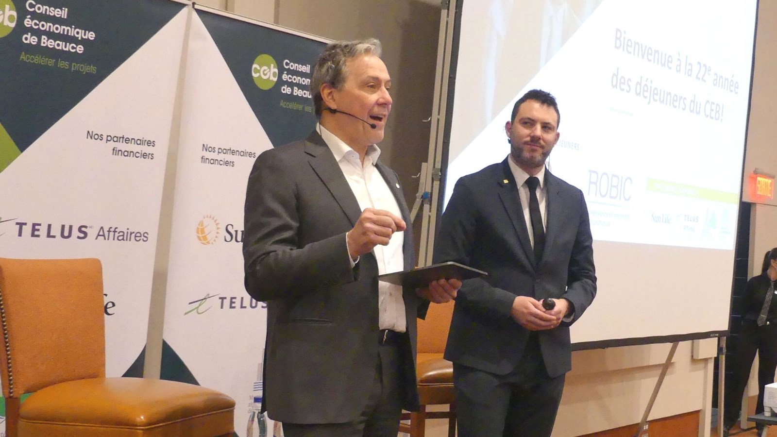 Le déjeuner-conférence du CEB fait salle comble