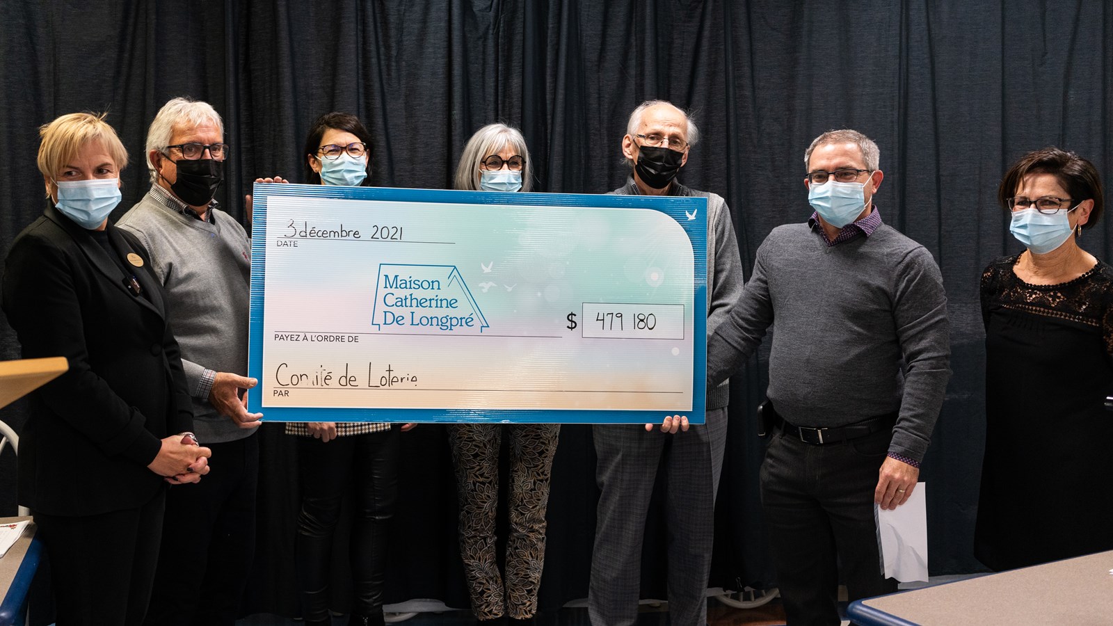 Les gagnants de la loterie 2021 de la Maison Catherine De Longpré sont connus