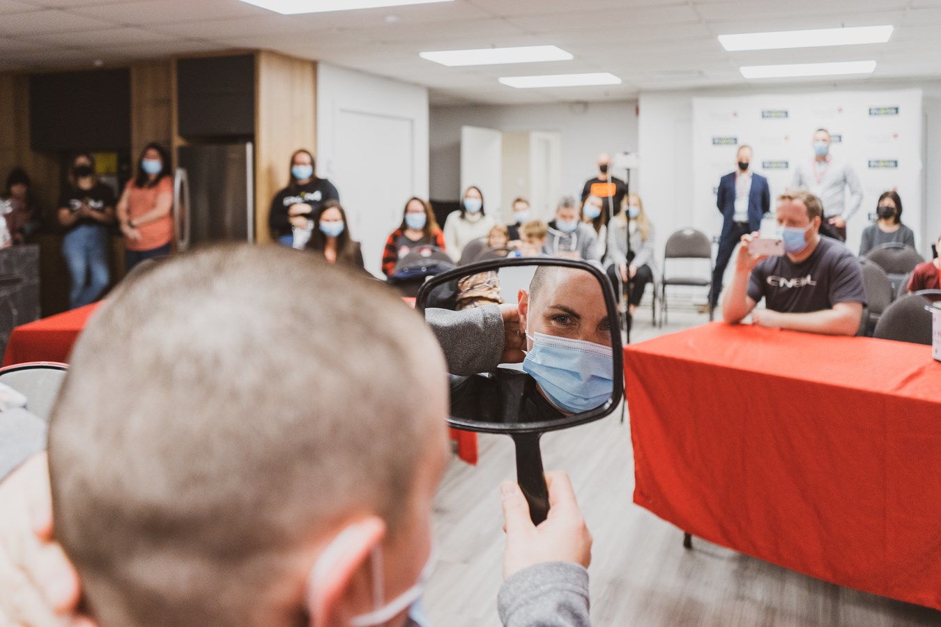 La campagne 2022 du Défi têtes rasées Leucan est lancée en Beauce