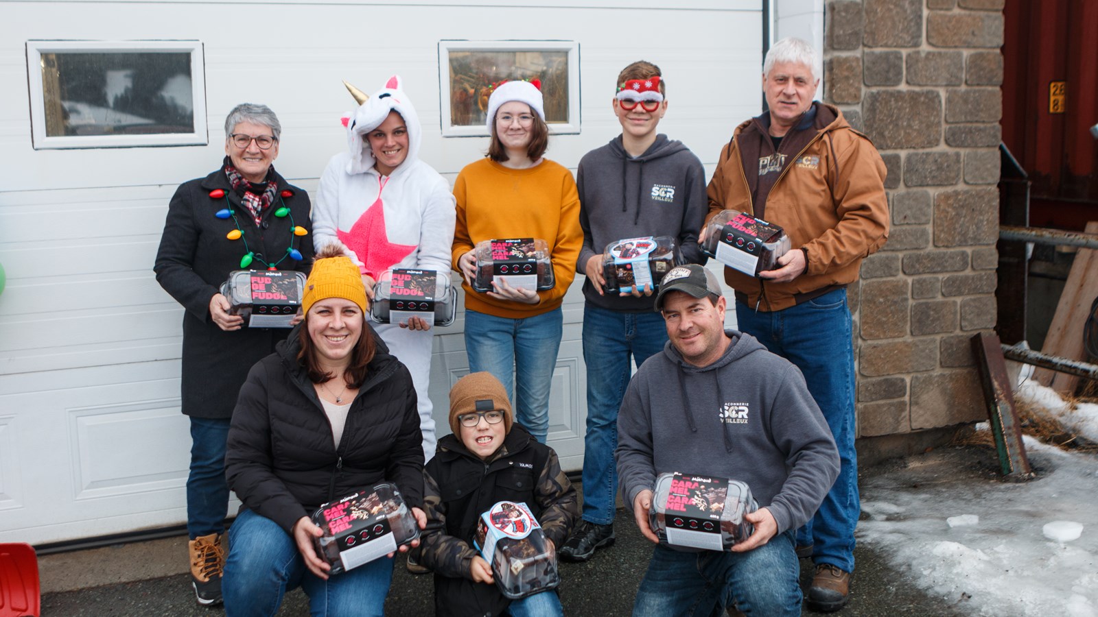 Une famille de Saint-Alfred amasse plus de 20 000 $ pour la Fondation Dr Clown