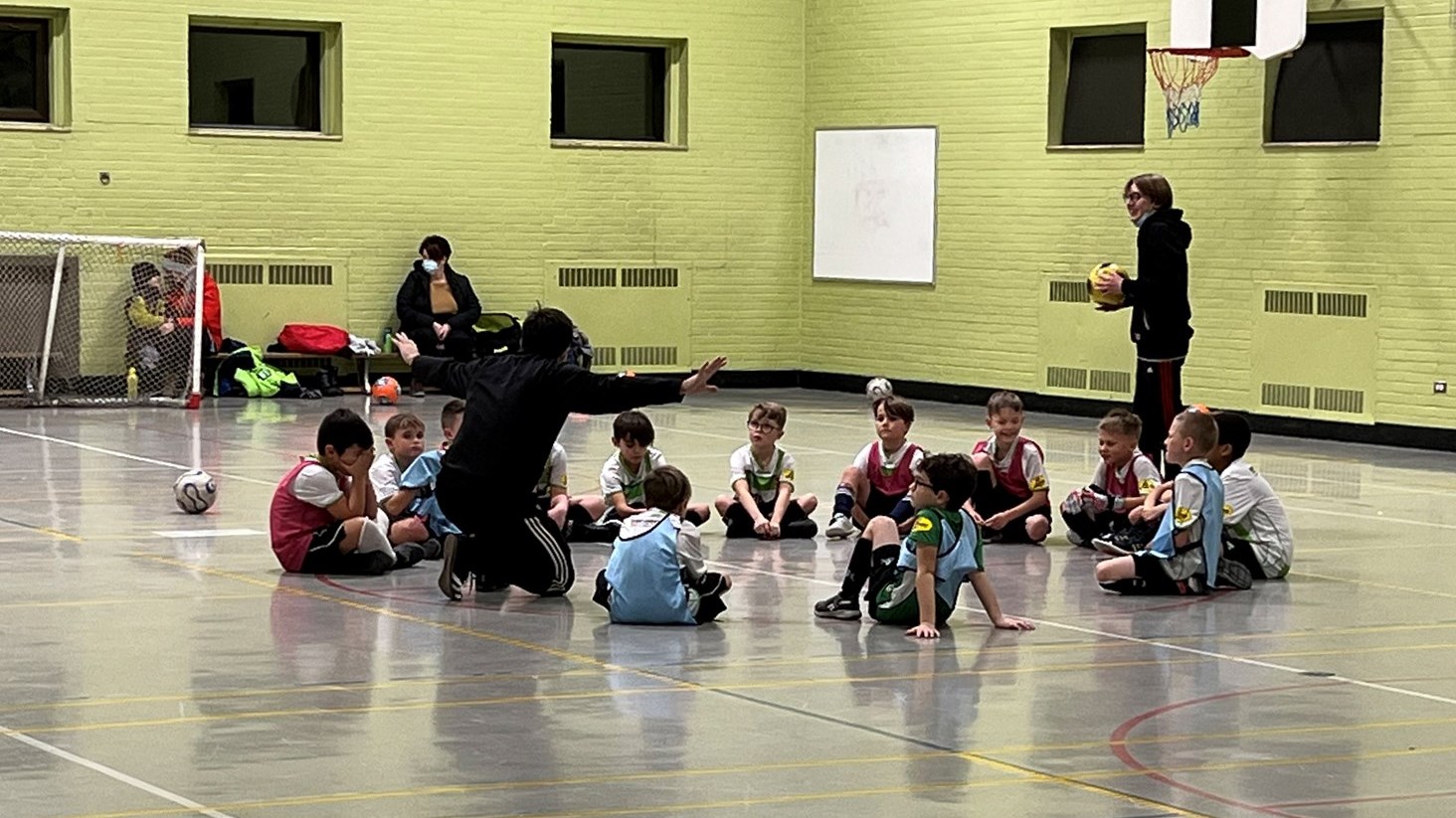 Les équipes de l'Ascalon Saint-Georges jouaient une dernière fois avant Noël