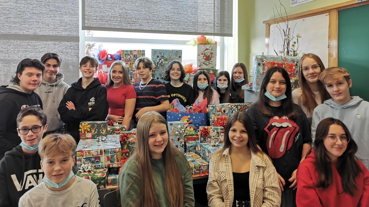 Le Syndicat de l'enseignement de la Chaudière offre 224 cadeaux