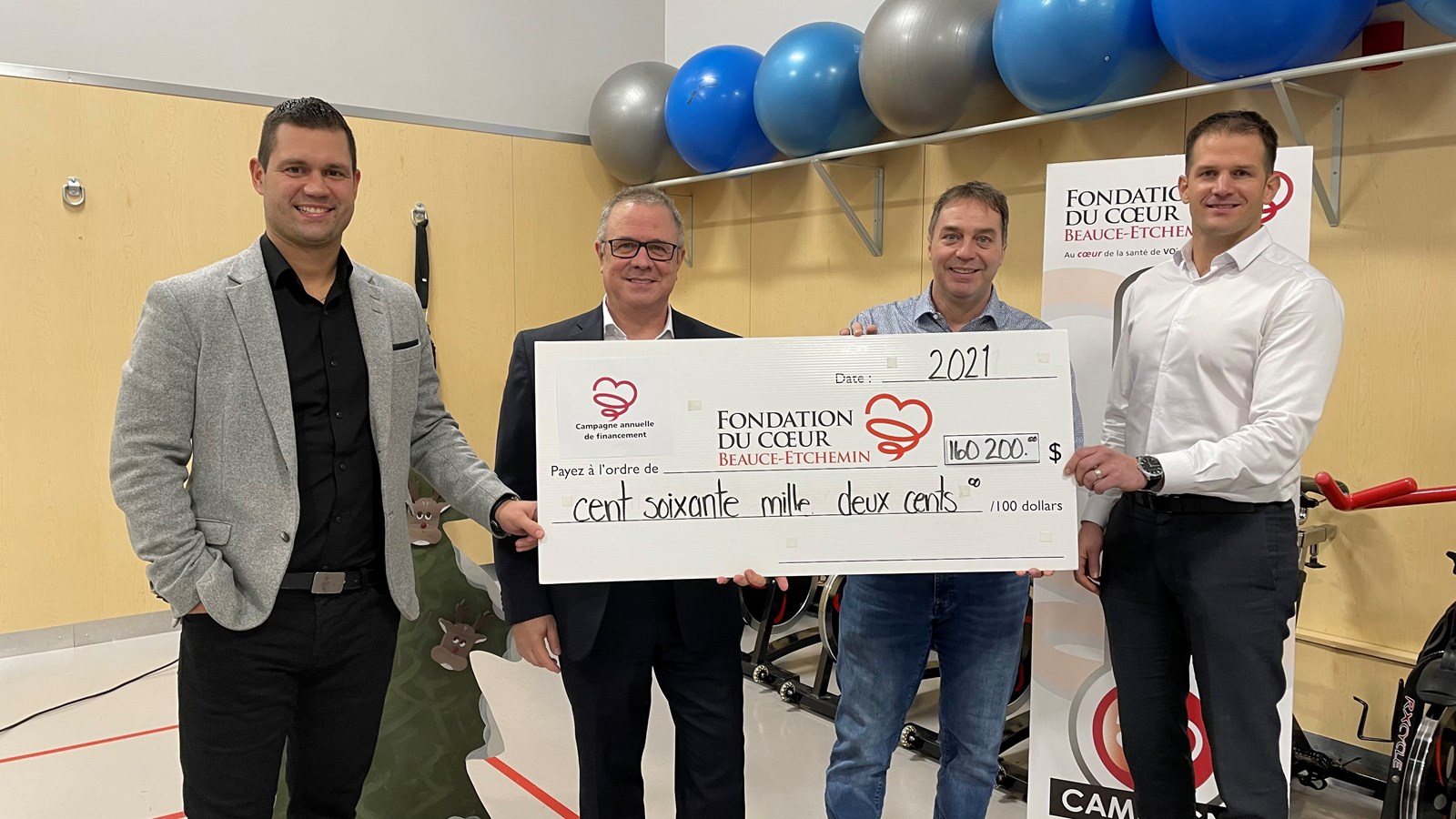 La Fondation du cœur Beauce-Etchemin amasse plus de 160 000$