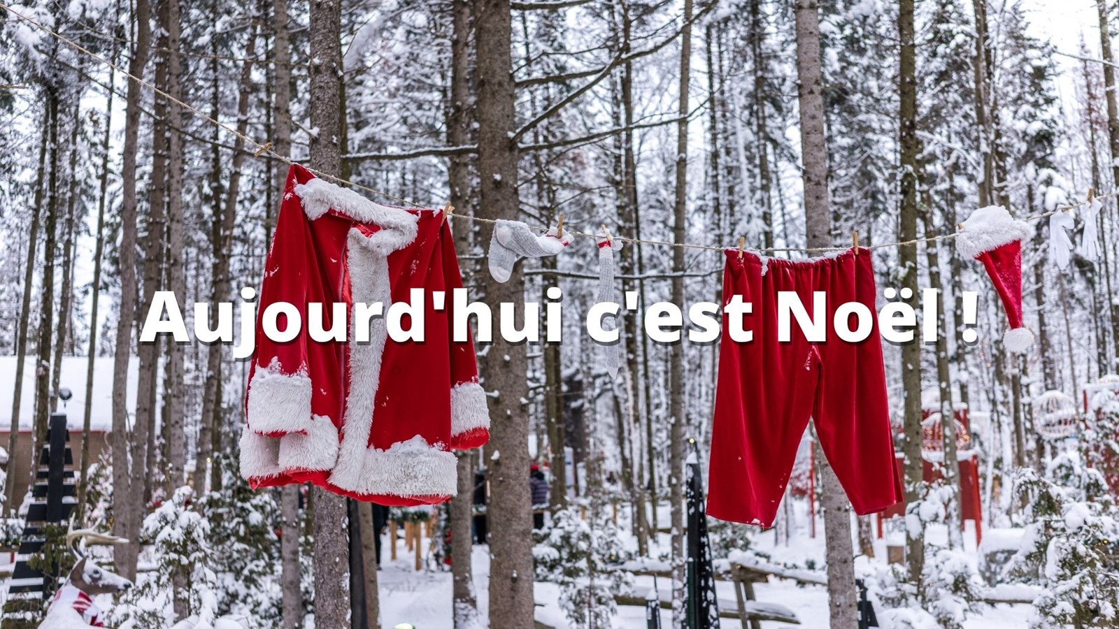 Aujourd'hui, c'est Noël !
