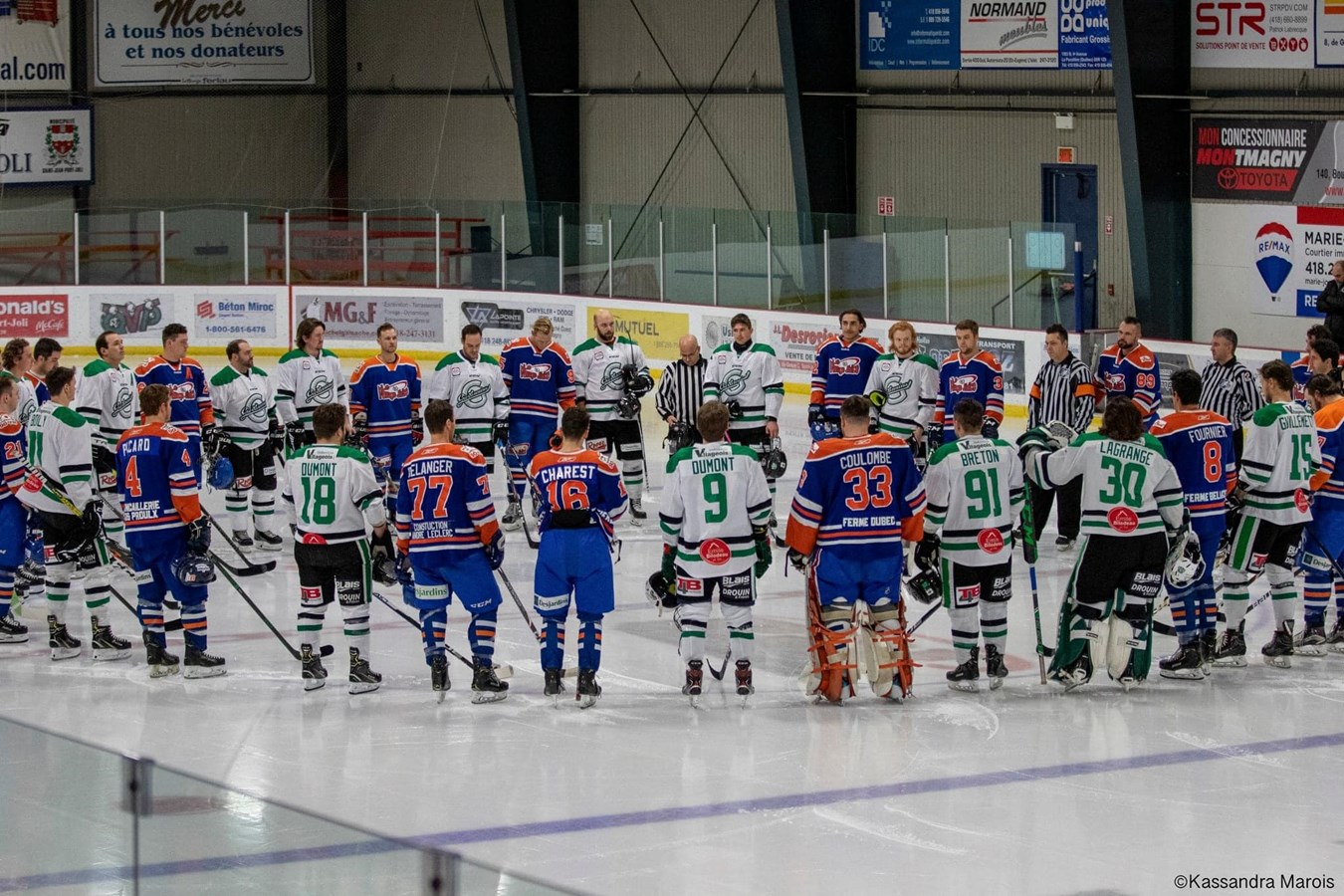 Deux gains pour les Éperviers et le Giovannina