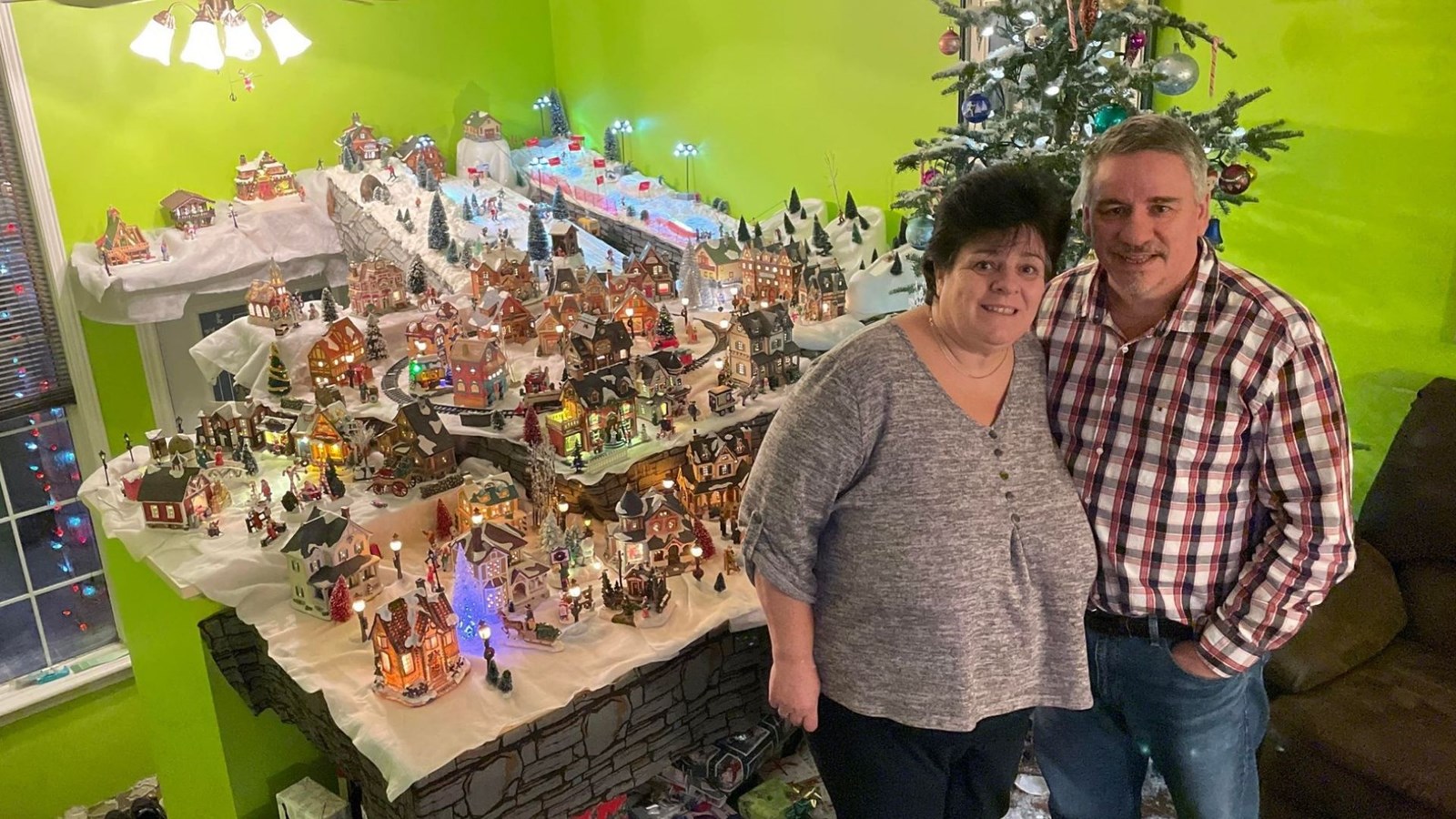 Un village de Noël qui leur ressemble