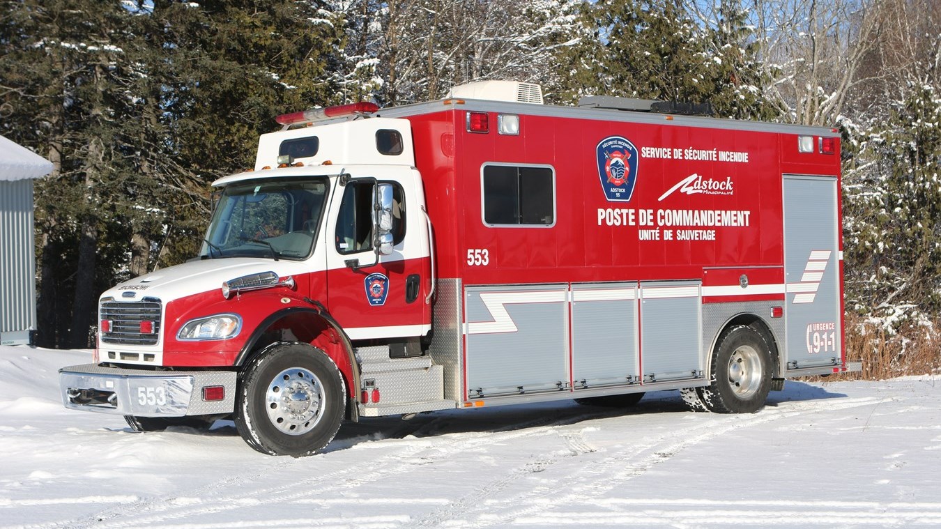 Un camion à 265 000 $ pour le service de sécurité incendie d'Adstock