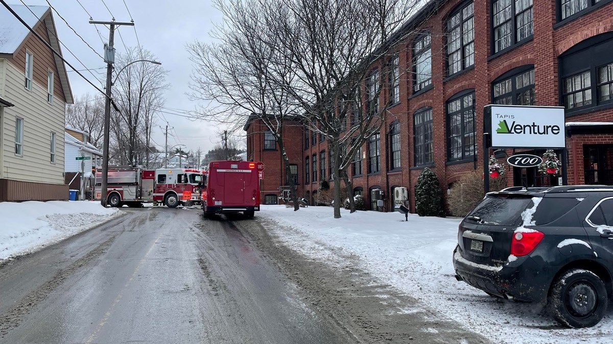 Fuite de gaz chez Tapis Venture