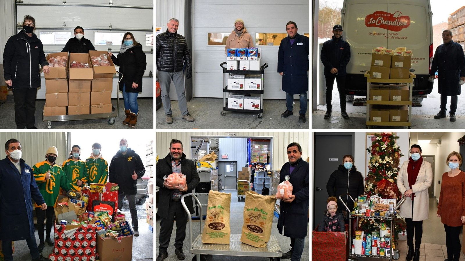 Générosité envers Moisson Beauce pour le temps des Fêtes