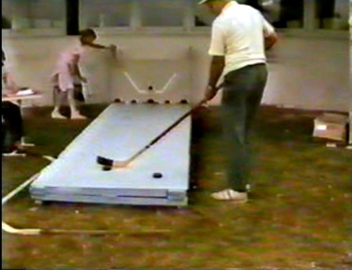 Normand DeLessard présente le village en fête de Saint-Robert-Bellarmin en 1987