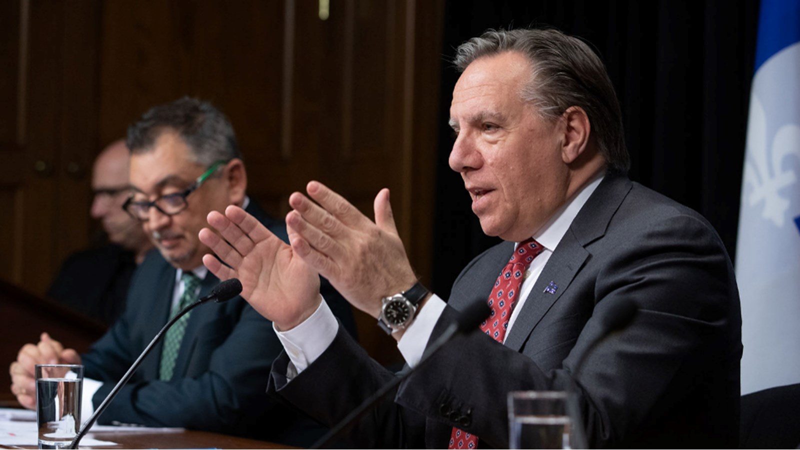 François Legault souligne le premier anniversaire de la pandémie 
