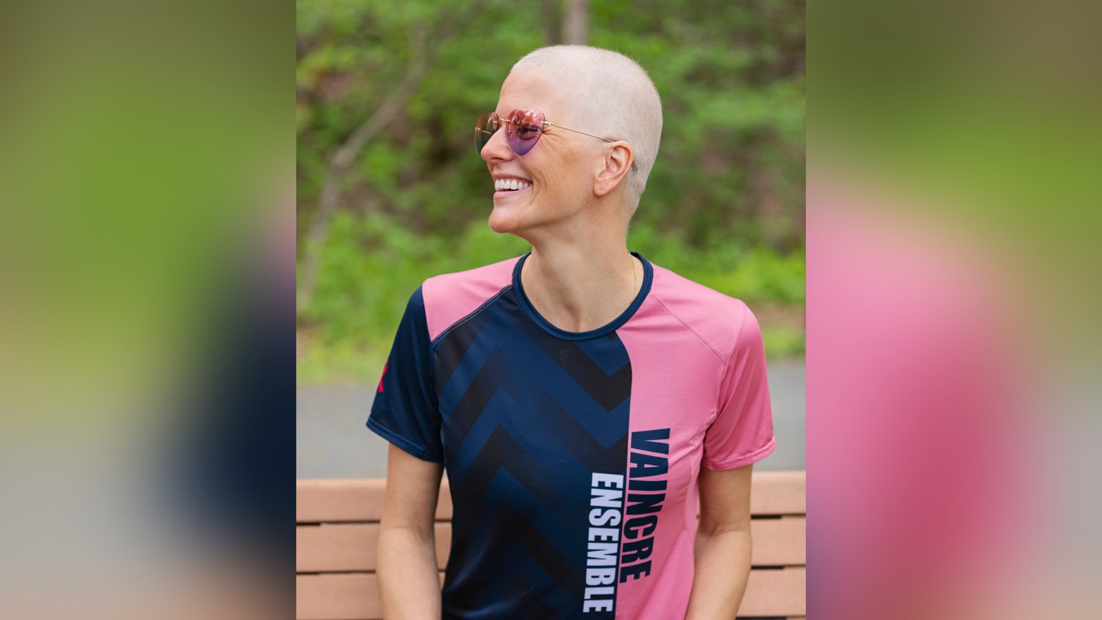 Cancer du sein: Myriam Bureau lance une collection de vêtements de sports pour la cause