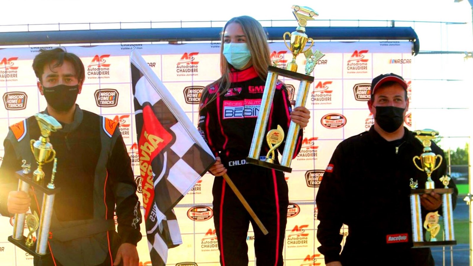 Une victoire historique pour la pilote Chloé Grondin
