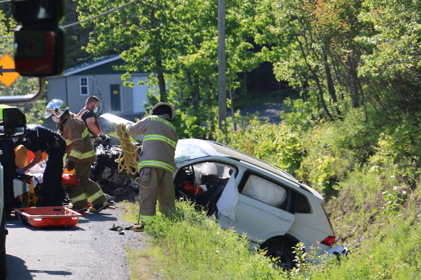 Face à face à Saint-Benoît-Labre : une personne blessée