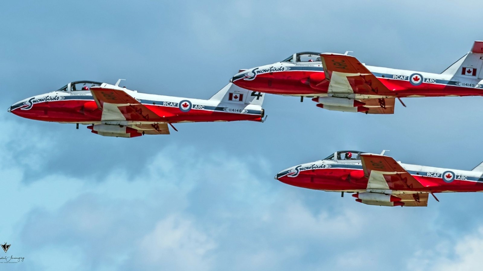 Les Snowbirds à Saint-Georges le 24 juin mais en défilé seulement