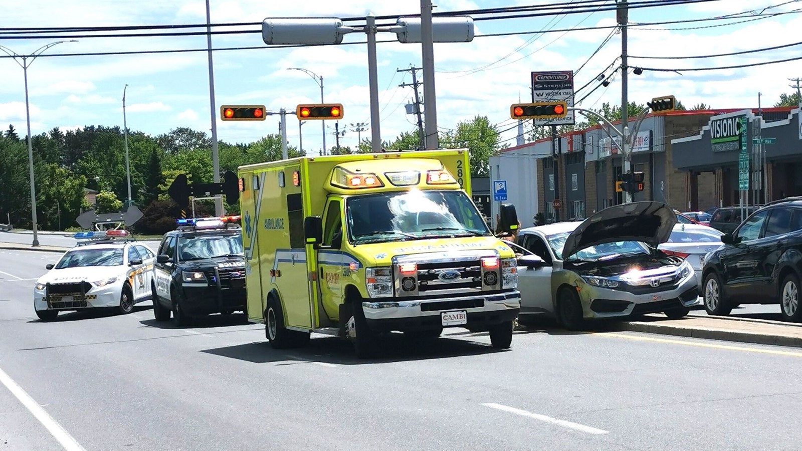 Accident à Saint-Georges