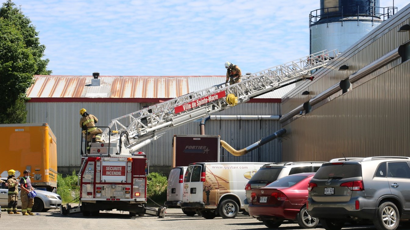 Un incendie rapidement maîtrisé à Saint-Elzéar
