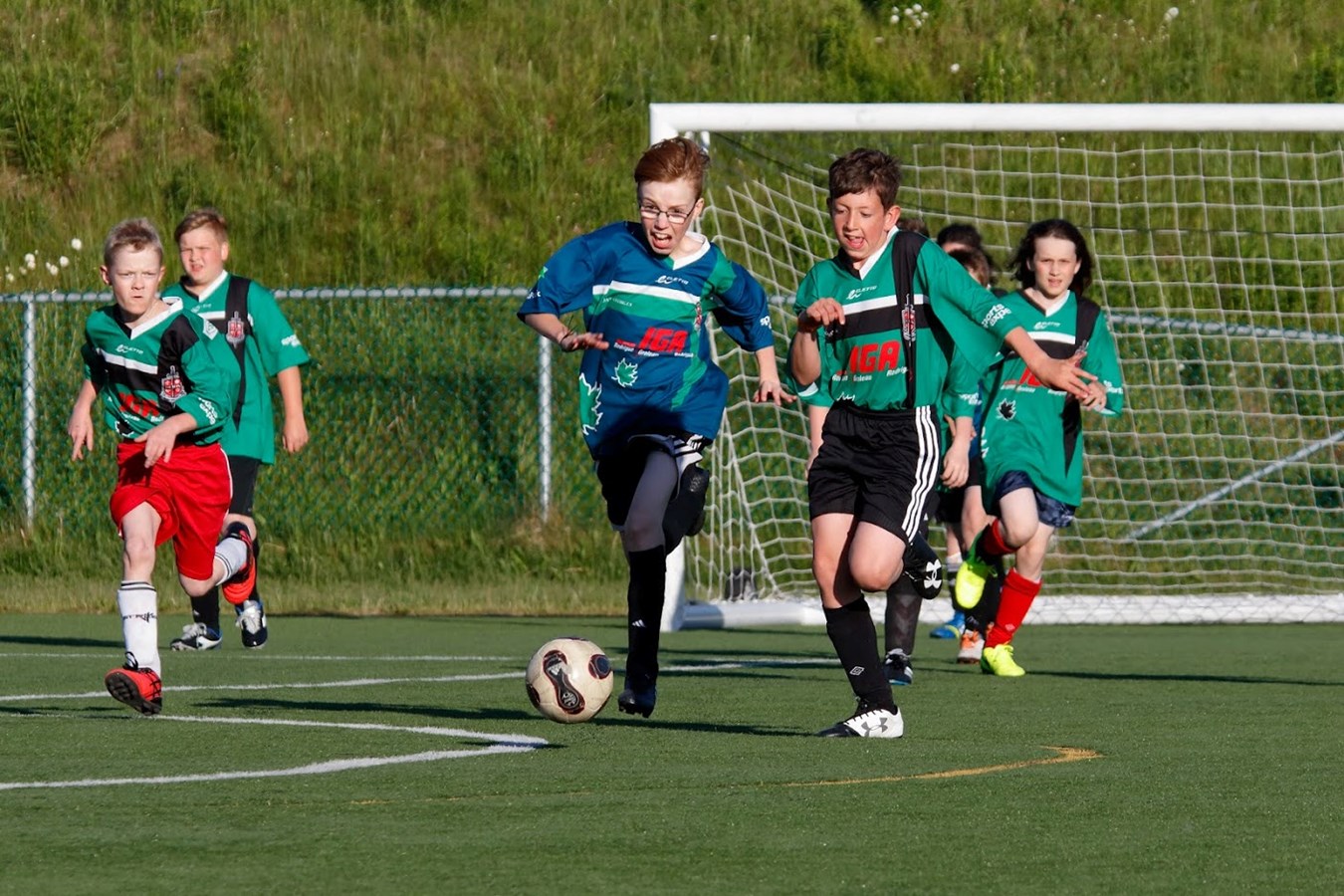 C'est le retour des matchs de soccer pour l'Ascalon Saint-Georges 