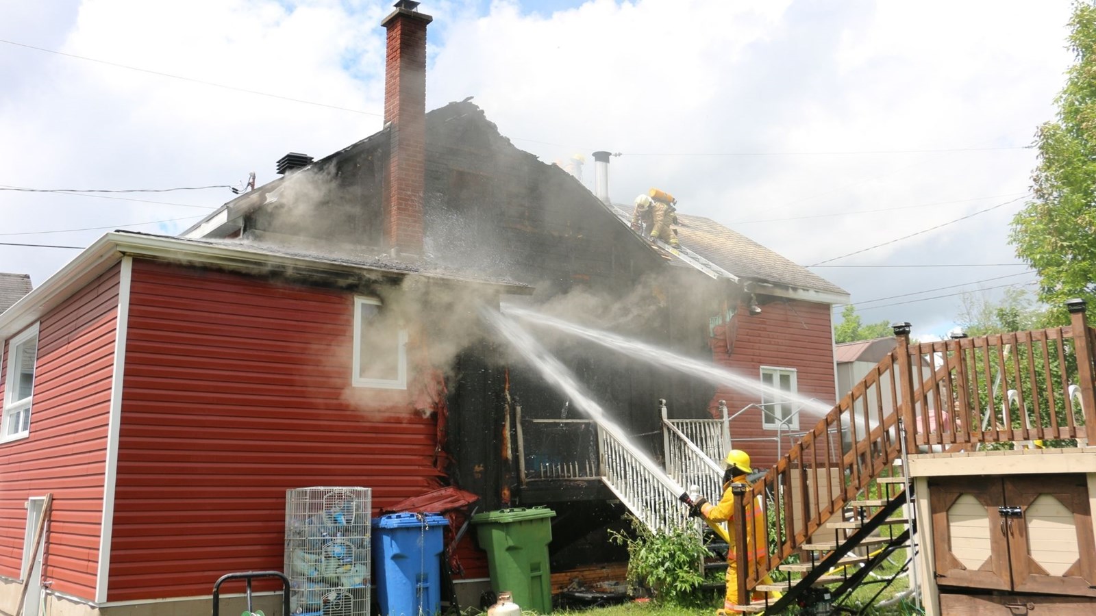 Pas de blessé dans l'incendie à Saint-Zacharie