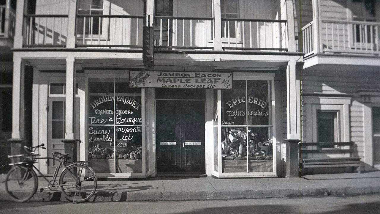 L'épicerie Drouin et Paquet, supermarché d'il y a 75 ans
