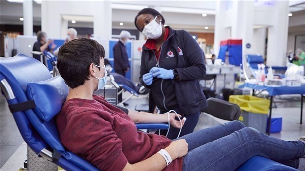 Cinq collectes de sang à venir dans la région