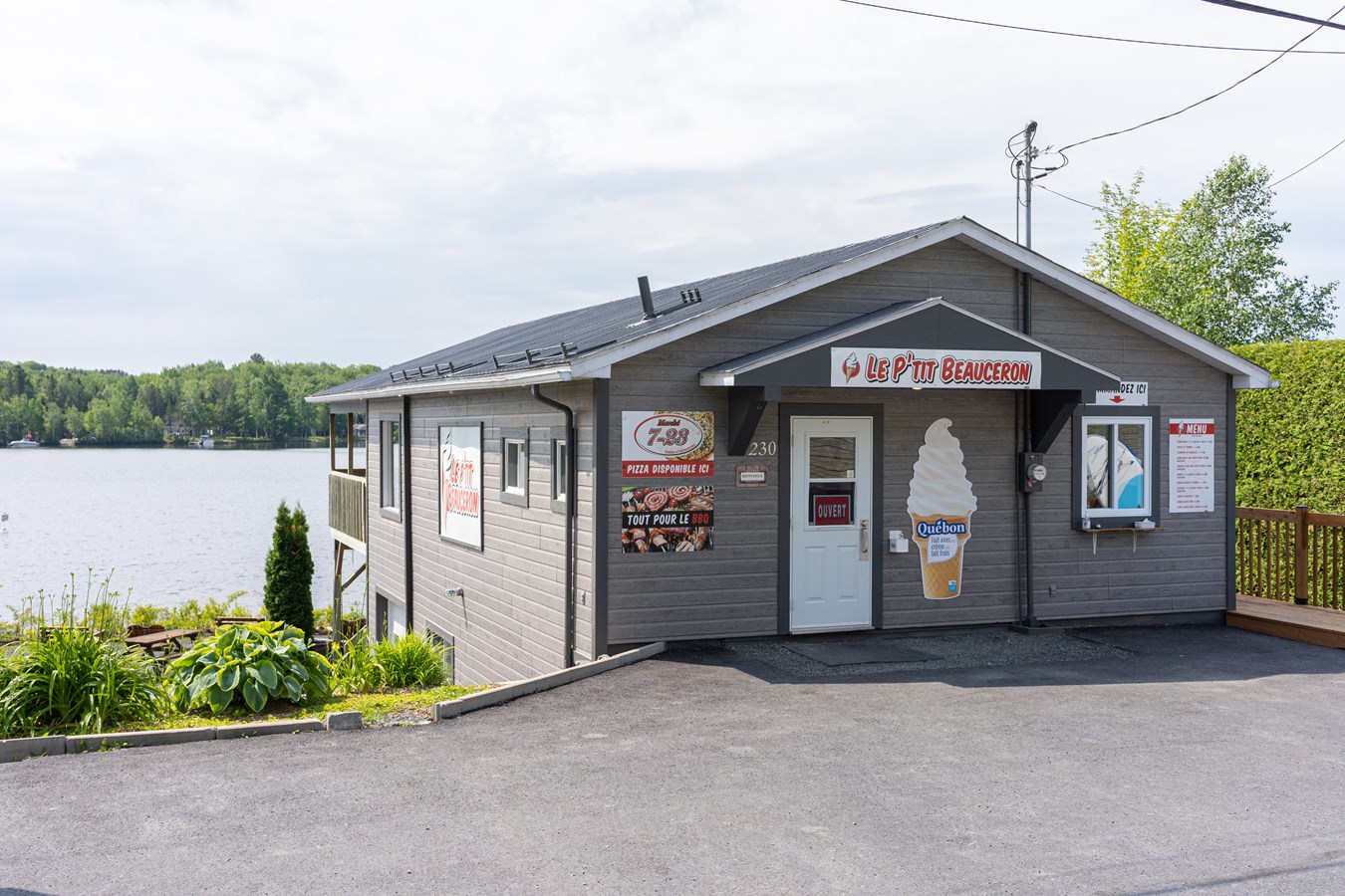 Le p'tit Beauceron : une nouvelle crémerie au bord du Lac Poulin