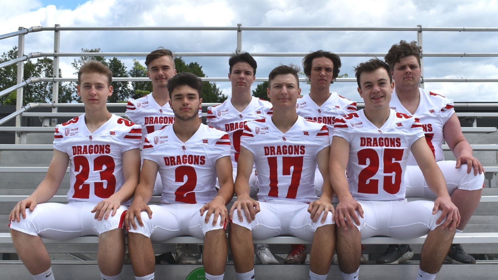 Huit des Dragons de la Polyvalente de Saint-Georges poursuivront au collégial