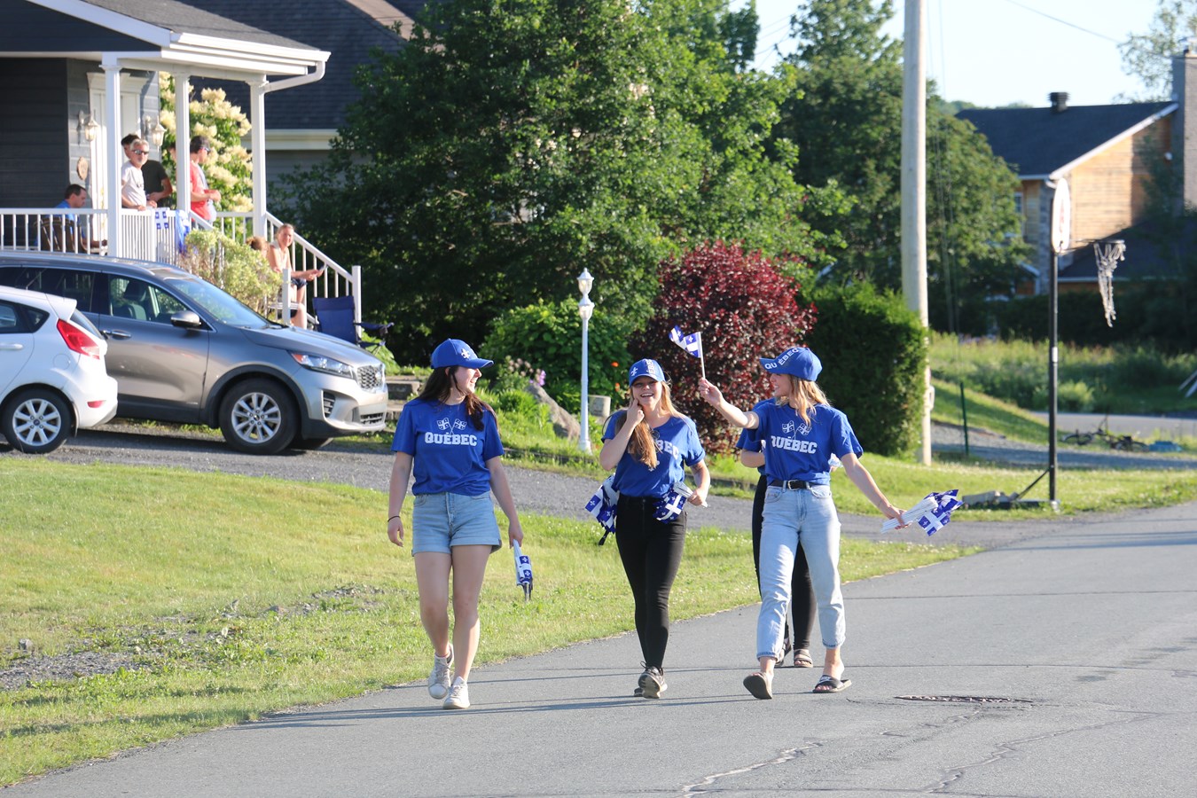 Défilé à Saint-Victor pour la Fête nationale du Québec