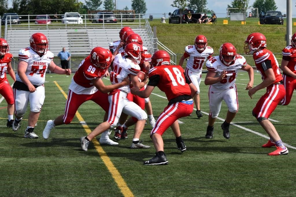 Une quarantaine de footballeurs talentueux au camp d'évaluation des Dragons Juvénile