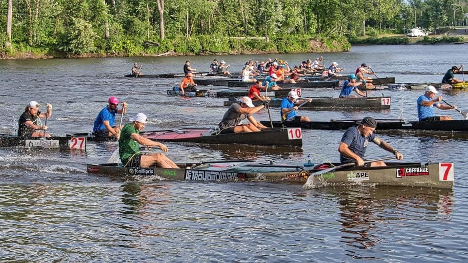 Courses de canot à Vallée-Jonction en fin de semaine
