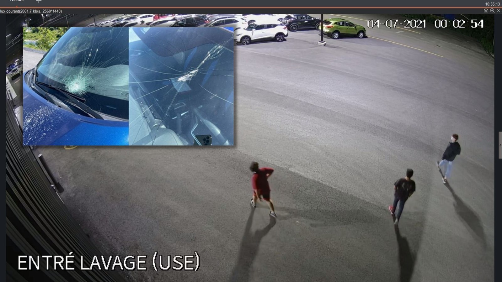 Vandalisme chez Saint-Georges Nissan: les jeunes sont venus s'excuser