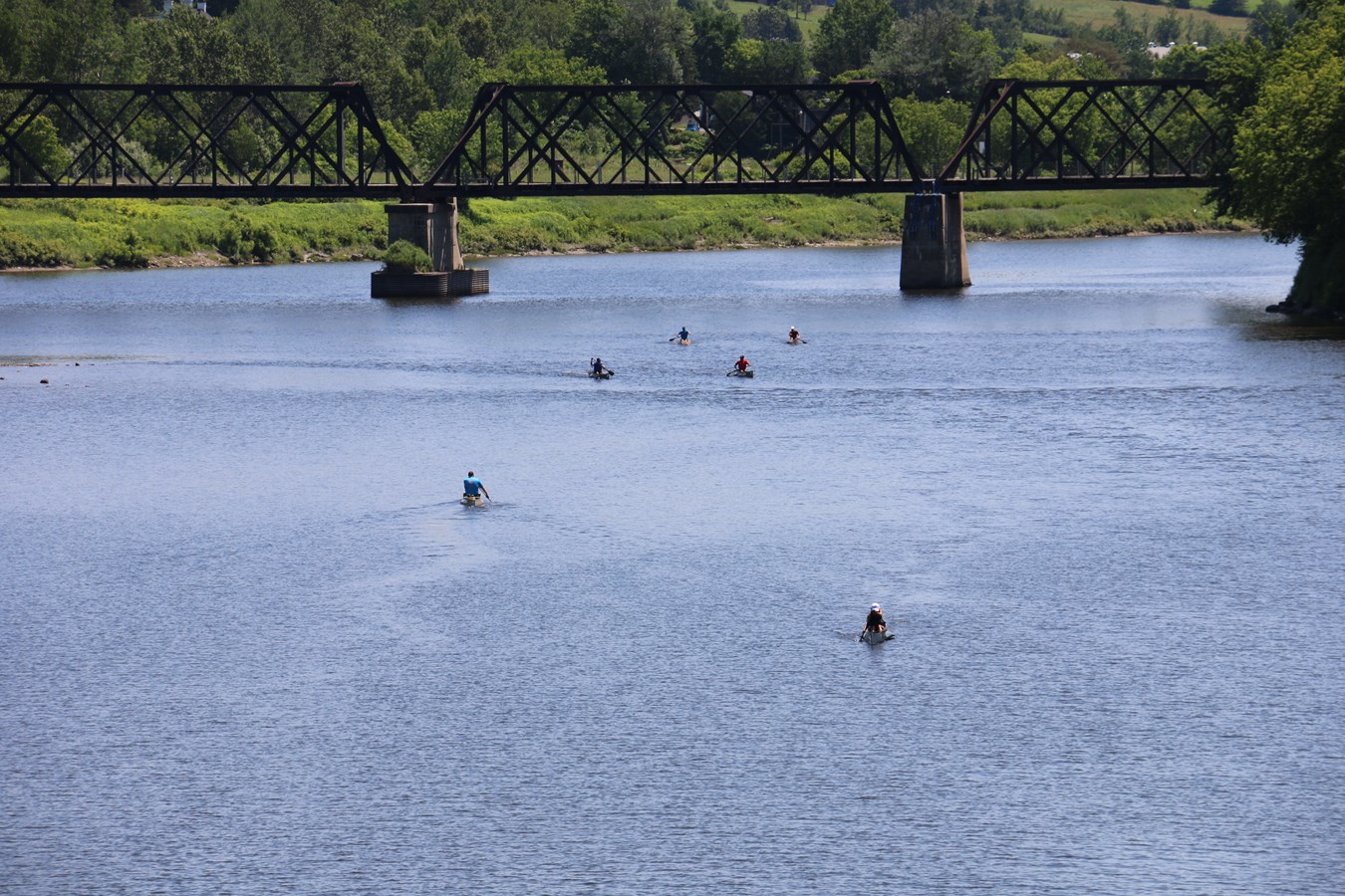 Découvrez en images la course de canot présentée à Vallée-Jonction