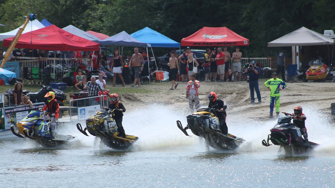 Le Circuit de motoneige sur l’eau du Québec sera à Frampton le 11 septembre