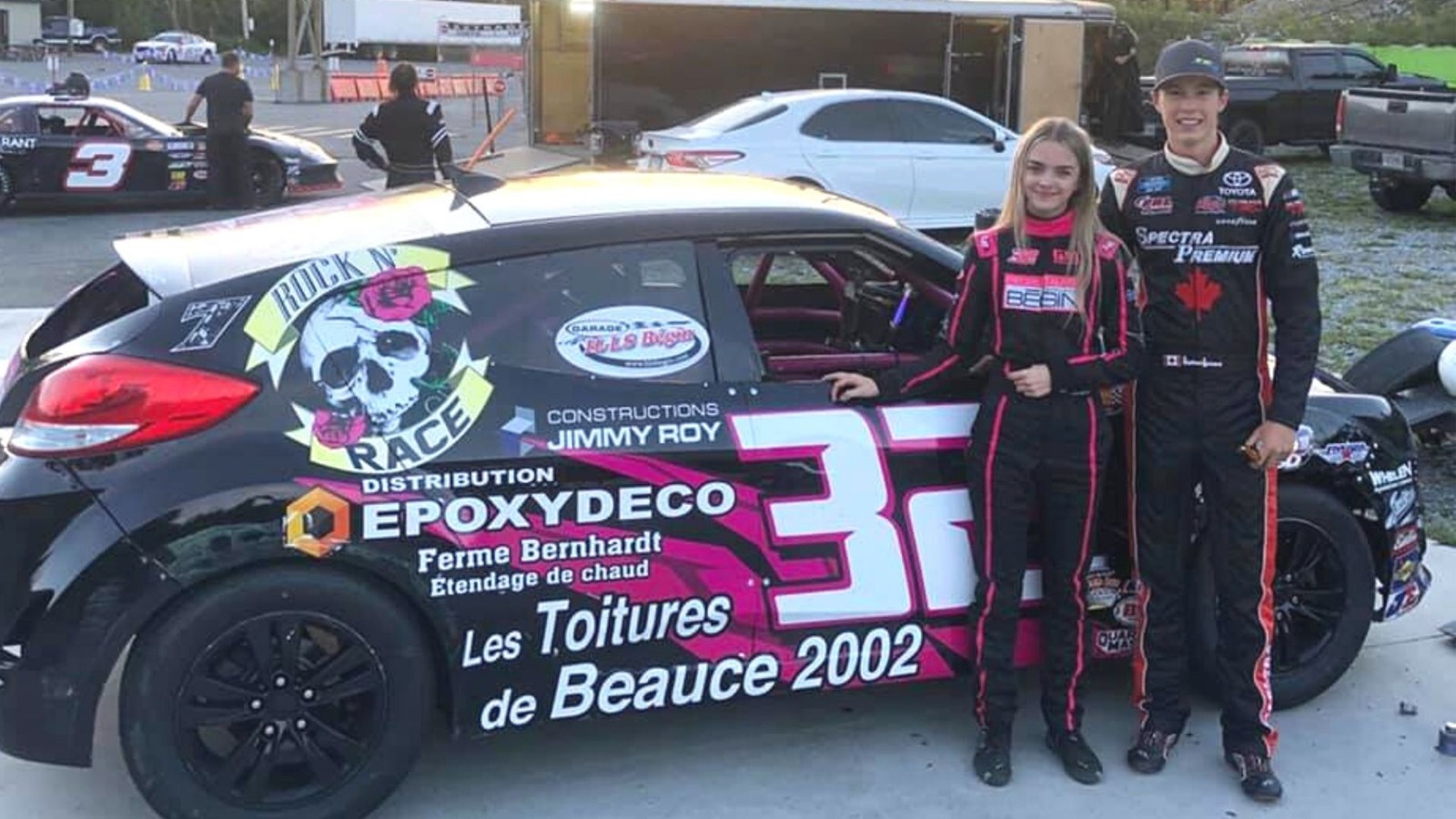 Chloé Grondin et Raphaël Lessard terminent à la 4e place de leur catégorie