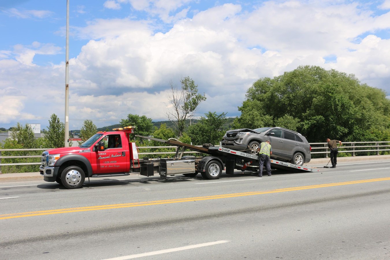 Un autre accrochage sur le pont de la Famine