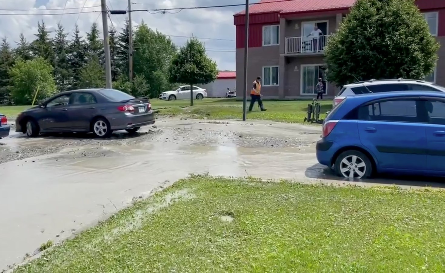 Important bris d'aqueduc dans le secteur Ouest