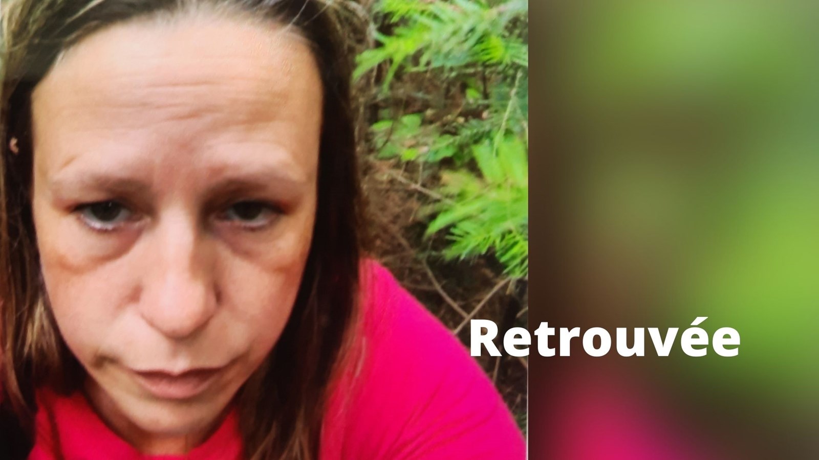 Marie-Lise Roy a été retrouvée ce matin