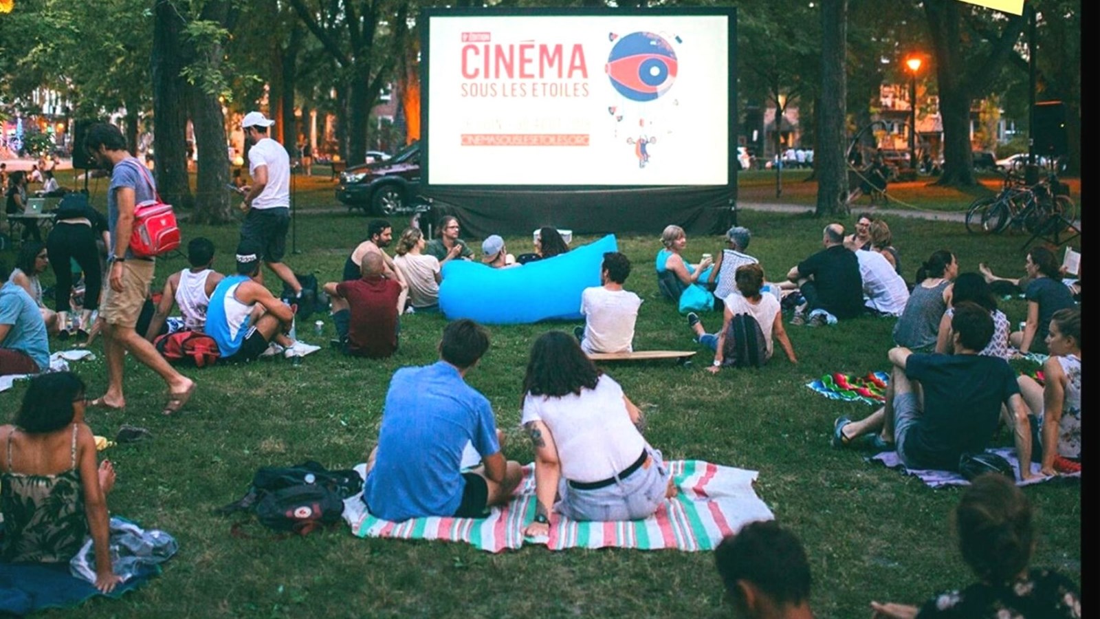 Cinéma en plein air le 13 août
