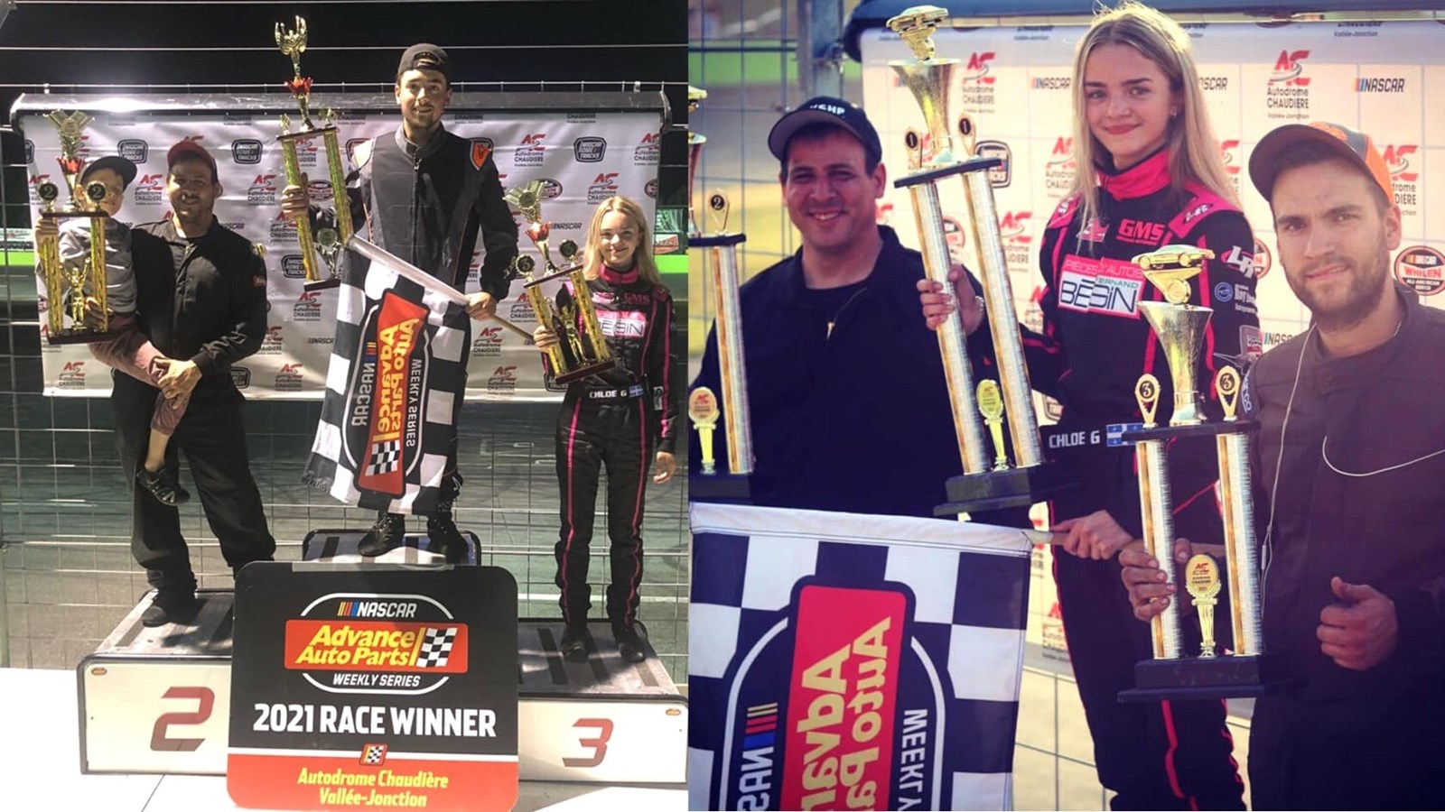 Chloé Grondin est montée deux fois sur le podium ces dernières semaines