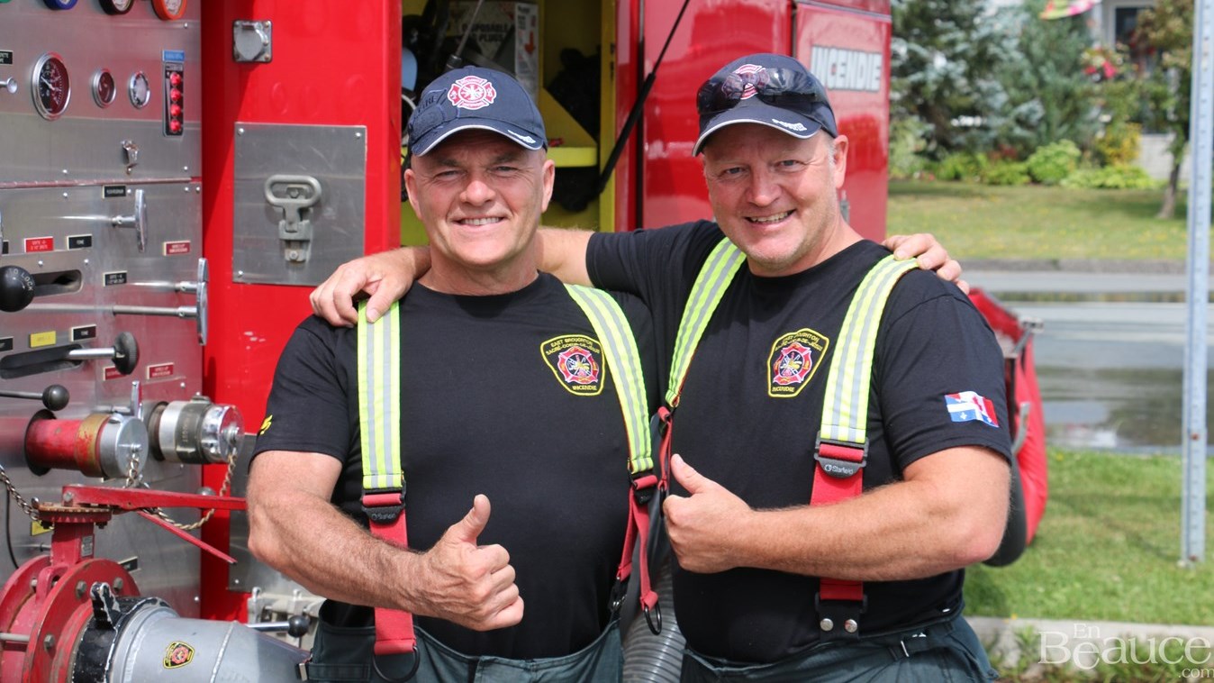 Un record battu pour le 3e lave-auto des pompiers d'East-Broughton