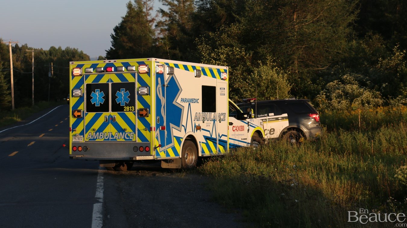 Dame retrouvée à Saint-Benjamin: son état de santé toujours inquiétant