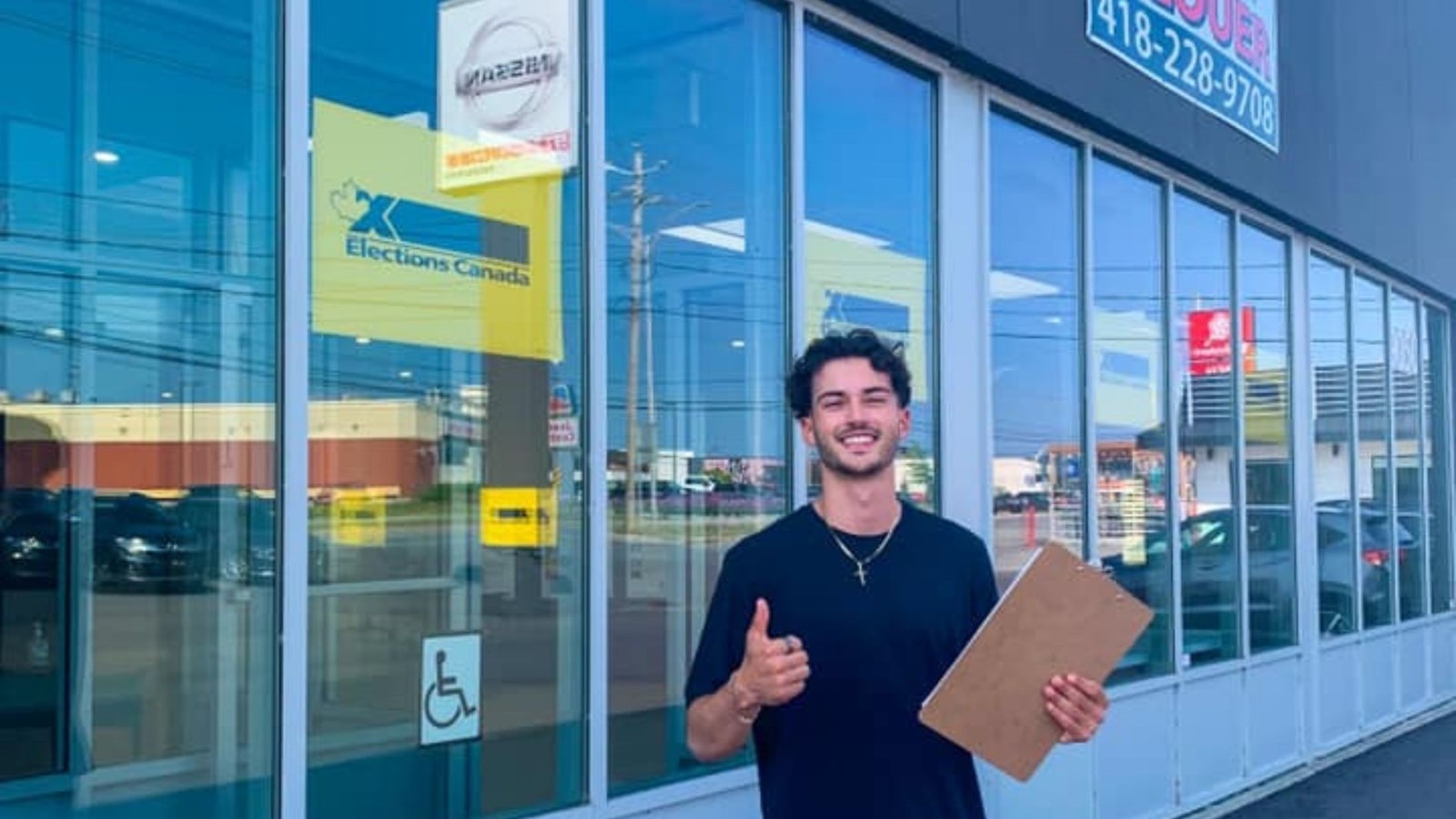 Philippe-Alexandre Langlois a officiellement déposé sa candidature 