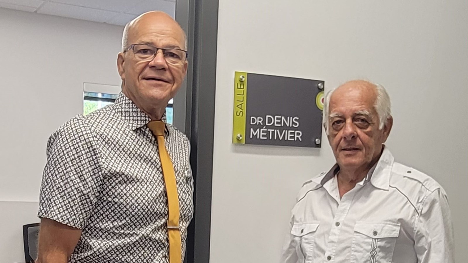 Un grand hommage au Dr Denis Métivier