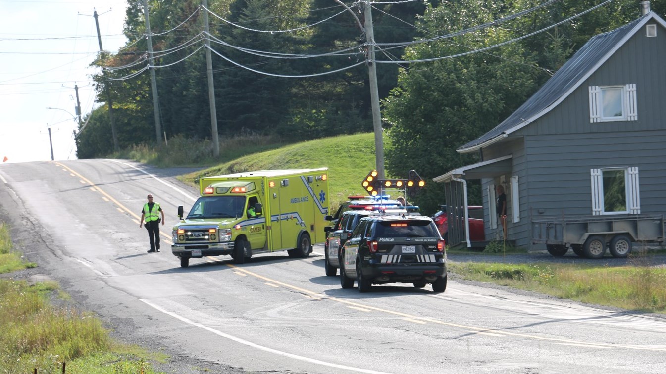 Collision mineure à Saint-Georges