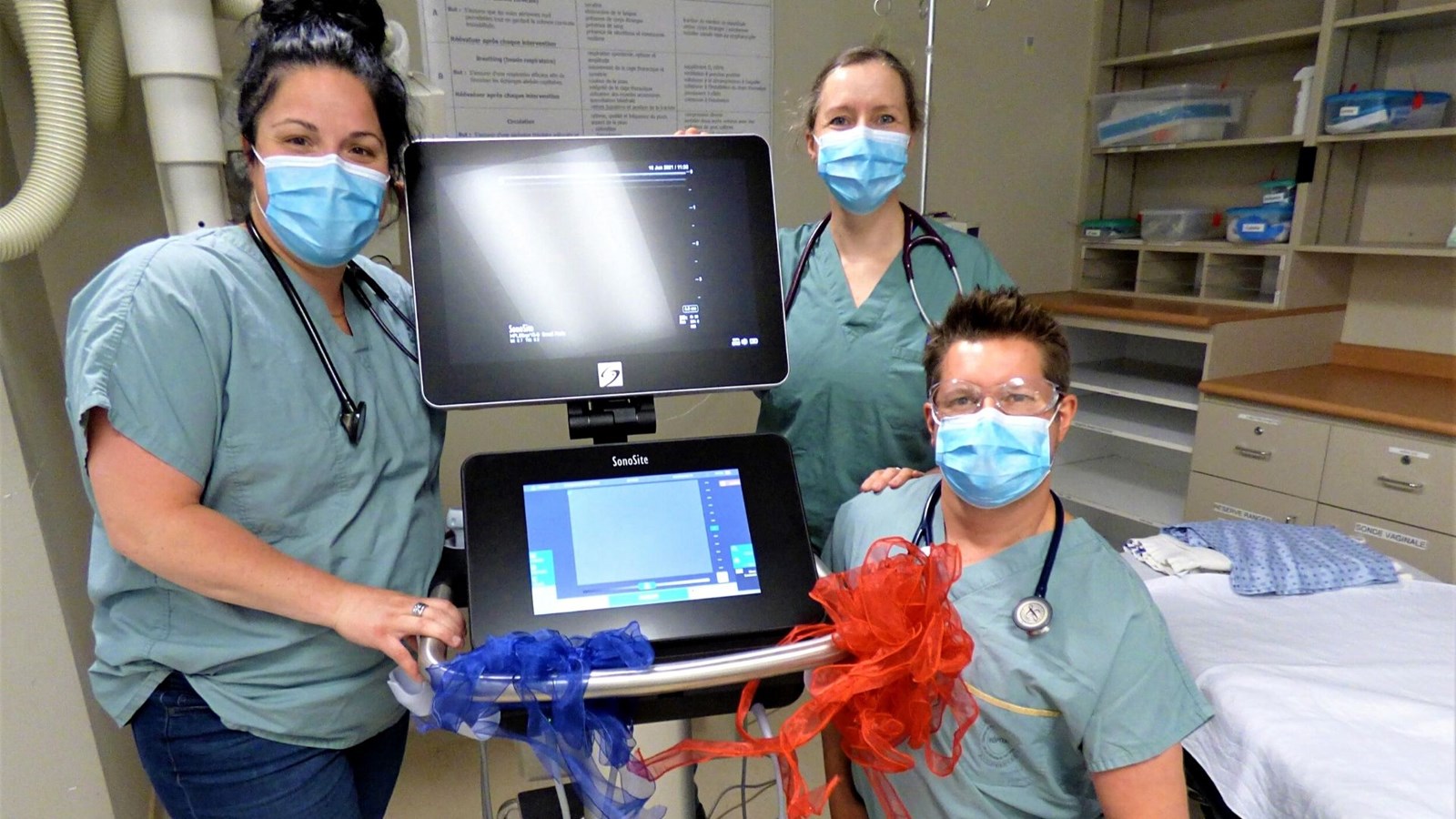 Un nouvel échographe pour l'urgence de l'hôpital de Saint-Georges