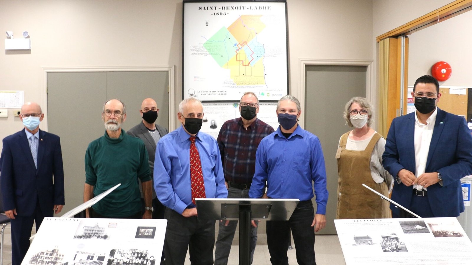 Six panneaux historiques seront installés à Saint-Benoit-Labre