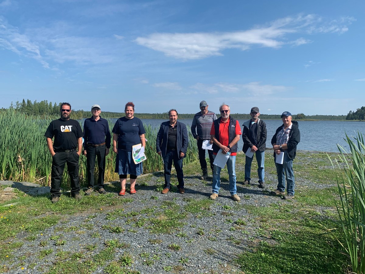 Visite des élus de Beauce-Sartigan au Lac des îles